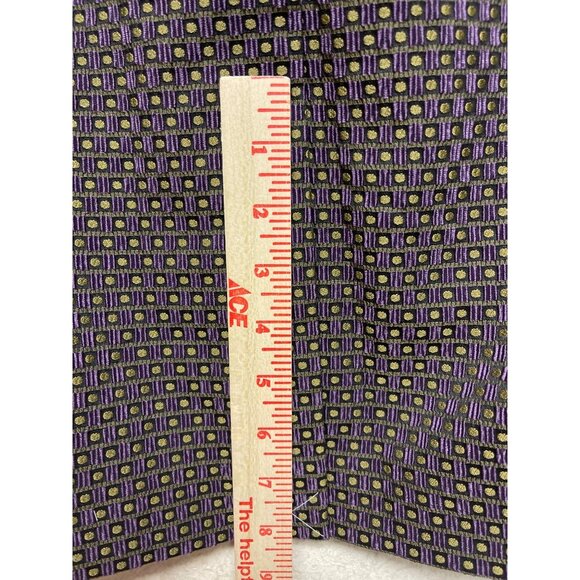 Ann Taylor Women's Pencil Purple Textured Lined Dot Pattern Size 6 NEW Office - Picture 9 of 11